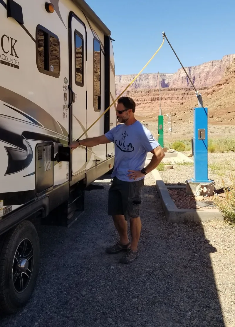 travel trailer set up and tear down checklist