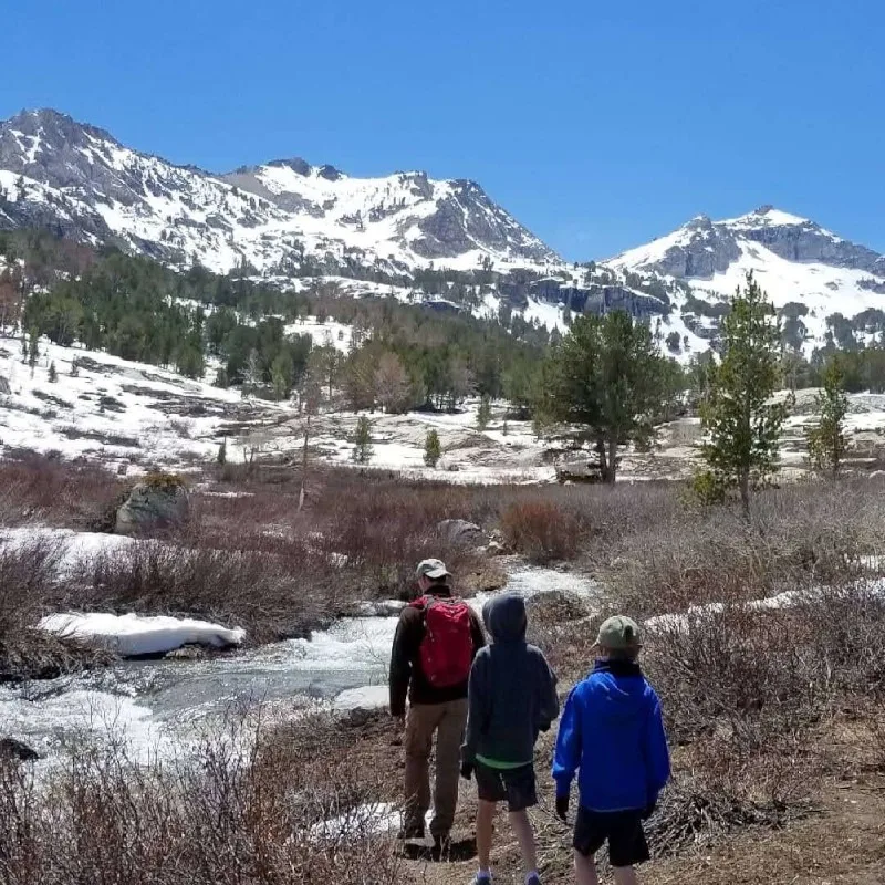 hiking the Ruby Mountains