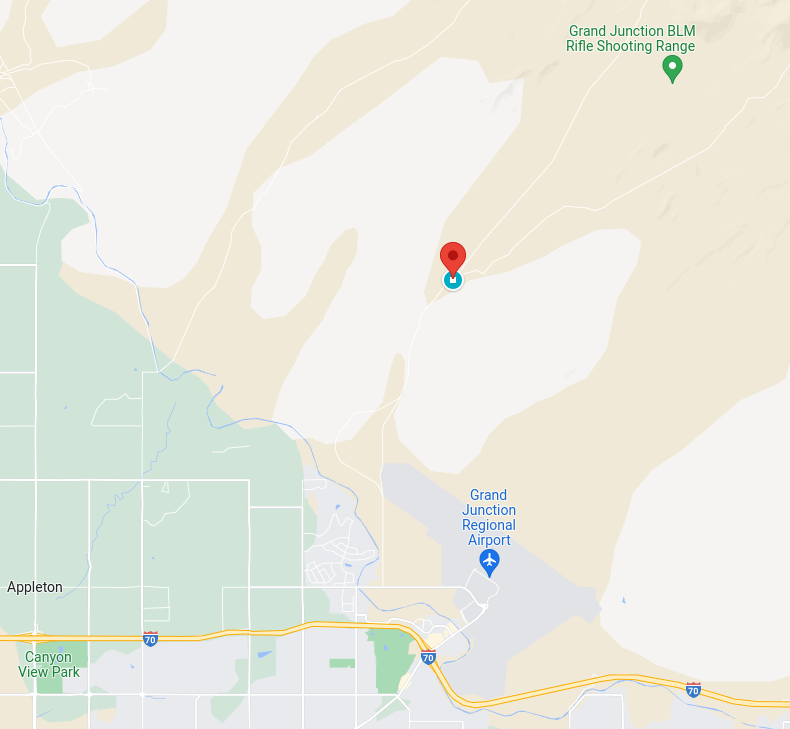 Free camping near Grand Junction, CO