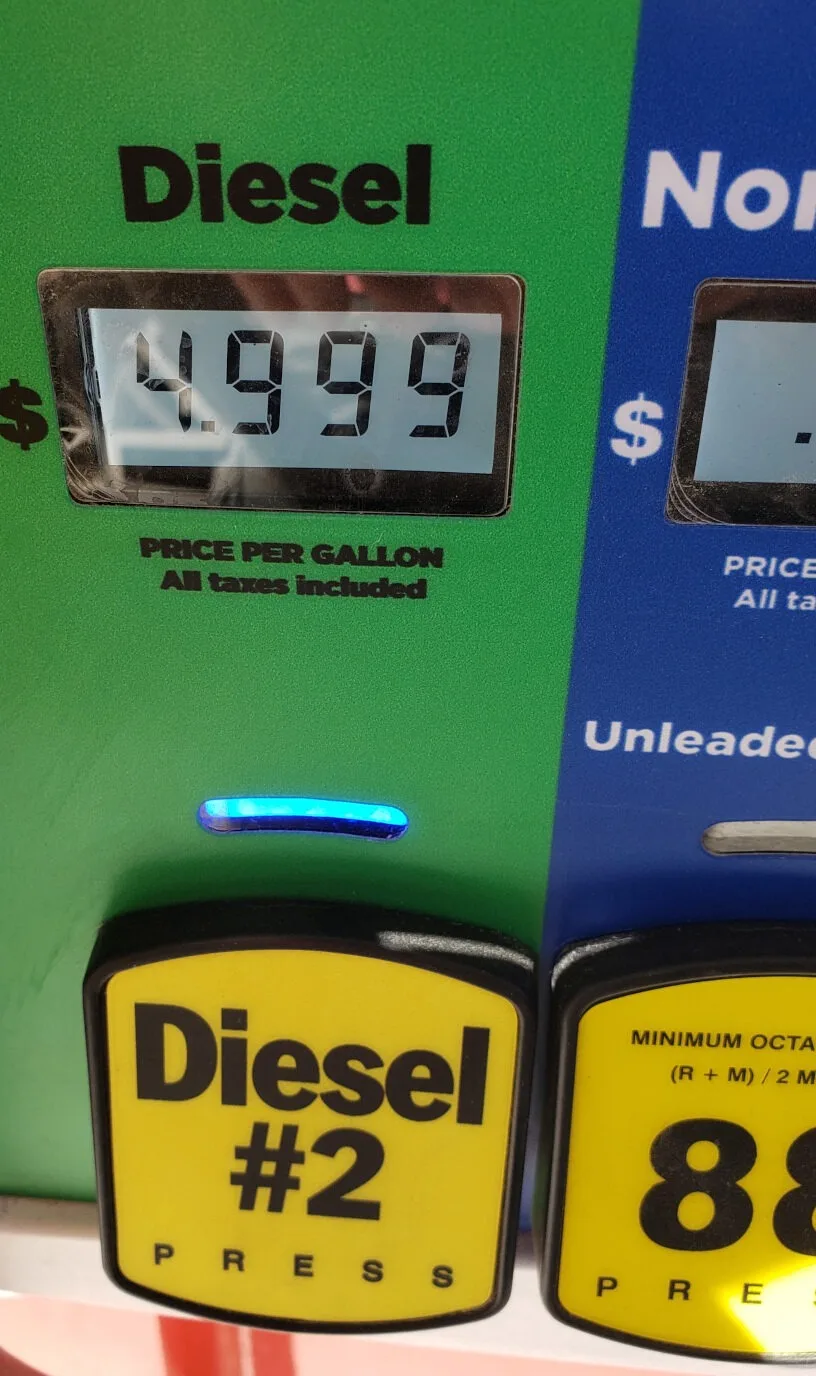 High Diesel Prices