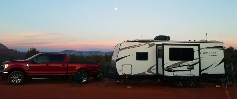 Dispersed camping in Sedona, AZ