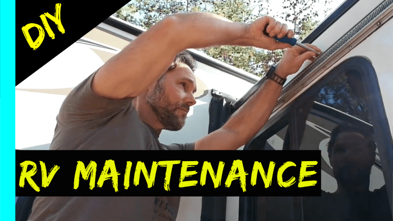 Travel trailer maintenance