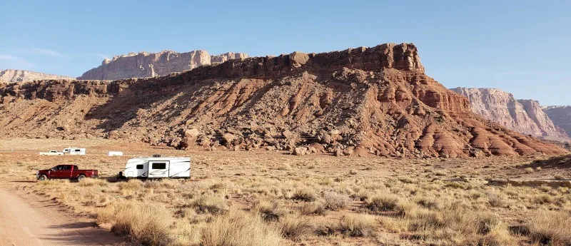 Marble Canyon dispersed camping