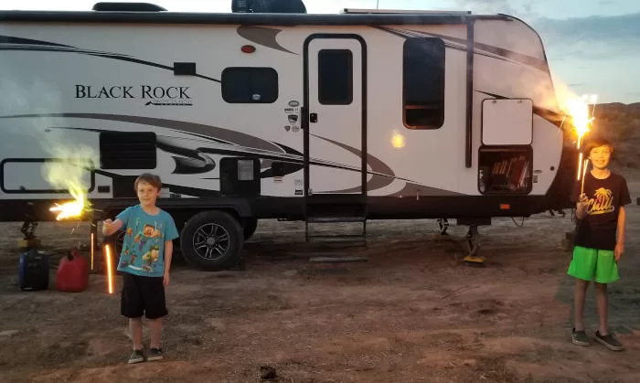 travel trailer 4th of July