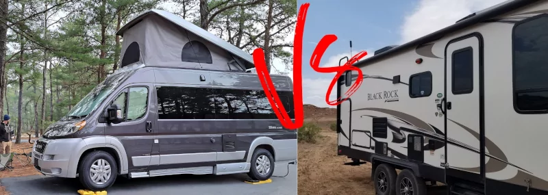 Travel Trailer vs Campervan | Our Full-Time Comparison